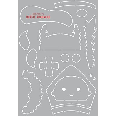 Dutch Doobadoo DDBD Card Art Built up Gluur Sint & Piet A5 Dutch Doobadoo DDBD Card Art Built up Gluur Sint & Piet A5