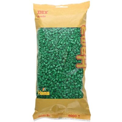 Hama 205-10 Loisirs Créatifs Sachet 6000 Perles à Repasser Taille Midi Vert Hama 205-10 Loisirs Créatifs Sachet 6000 Perles à Repasser Taille Midi Vert