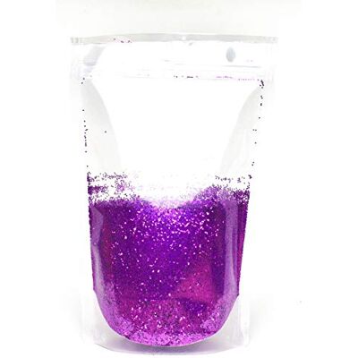 Glitterexpress Paillettes en PVC, lavande, 60G Glitterexpress Paillettes en PVC, lavande, 60G