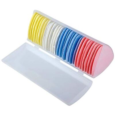 JUHONNZ Lot de 30 craies de couture triangulaires colorées pour marquage de tissu JUHONNZ Lot de 30 craies de couture triangulaires colorées pour marquage de tissu