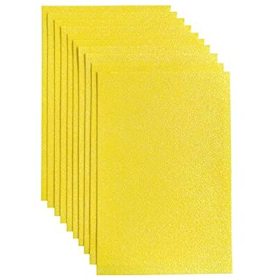 Jtnohx Lot de 10 feuilles de feutre à paillettes solides carrées pour loisirs créatifs, loisirs créatifs, vacances, festival, fête, projets de fête 20 x 30 cm Jaune Jtnohx Lot de 10 feuilles de feutre à paillettes solides carrées pour loisirs créatifs, loisirs créatifs, vacances, festival, fête, projets de fête 20 x 30 cm Jaune