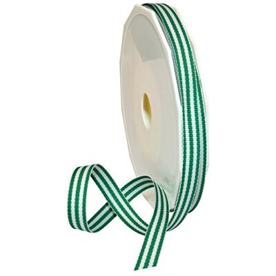 Morex Ruban gros-grain rayé en polyester, décorations de fête, emballage cadeau, motifs amusants, 0,95 cm x 18,1 m, émeraude Morex Ruban gros-grain rayé en polyester, décorations de fête, emballage cadeau, motifs amusants, 0,95 cm x 18,1 m, émeraude