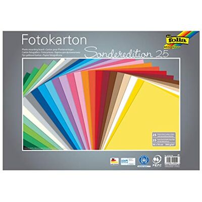Folia Carton 300 GR. en 25 Couleurs 50 x 70 cm Folia Carton 300 GR. en 25 Couleurs 50 x 70 cm
