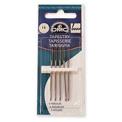 DMC Aiguilles Tapisserie, idéal sur Canevas ou Tissu aida Paquets de 6 Aiguilles, Disponibles en Tailles Mixtes et Individuelles DMC Aiguilles Tapisserie, idéal sur Canevas ou Tissu aida Paquets de 6 Aiguilles, Disponibles en Tailles Mixtes et Individuelles