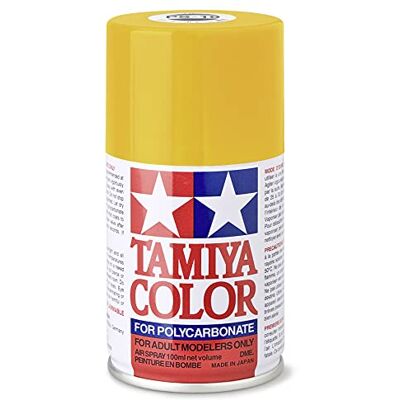 Tamiya 86019 PS-19 Bombe de peinture en polycarbonate Jaune camel 100 ml – Peinture en spray pour modélisme en plastique, modélisme et accessoires de bricolage Tamiya 86019 PS-19 Bombe de peinture en polycarbonate Jaune camel 100 ml – Peinture en spray pour modélisme en plastique, modélisme et accessoires de bricolage