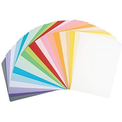 Ideen mit Herz Lot de 100 feuilles de carton coloré Format A4 Qualité stable 220 g/m² 20 couleurs 100 feuilles de papier de bricolage Papier de bricolage Papier de couleur Carton photo Ideen mit Herz Lot de 100 feuilles de carton coloré Format A4 Qualité stable 220 g/m² 20 couleurs 100 feuilles de papier de bricolage Papier de bricolage Papier de couleur Carton photo