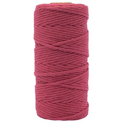Vaessen Creative 11305-16 Bourgogne Fil à macramé - Fil à macramé Vaessen Creative 11305-16 Bourgogne Fil à macramé - Fil à macramé