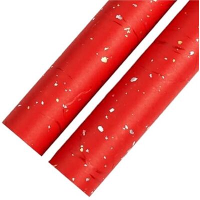 VMDVBNA geschenkpapie Lot de 5 feuilles de papier cadeau floral pour bricolage 6 couleurs, paillettes dorées/argentées, imperméables (05-rouge-5 pièces) VMDVBNA geschenkpapie Lot de 5 feuilles de papier cadeau floral pour bricolage 6 couleurs, paillettes dorées/argentées, imperméables (05-rouge-5 pièces)