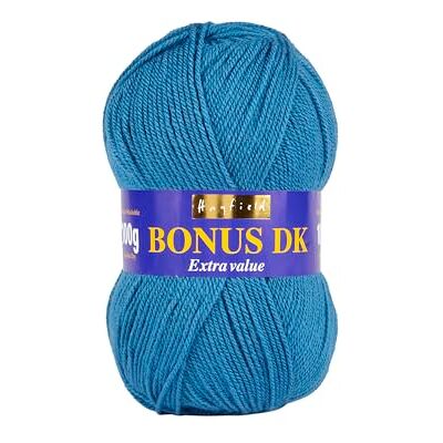 Sirdar Hayfield Bonus DK Double fil à tricoter Bleu sarcelle (558) 100 g Sirdar Hayfield Bonus DK Double fil à tricoter Bleu sarcelle (558) 100 g