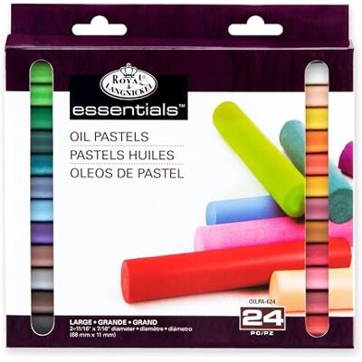 Royal & Langnickel OILPA-624 Pastels Huile Grand 24 Couleurs Royal & Langnickel OILPA-624 Pastels Huile Grand 24 Couleurs