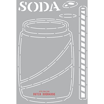 Dutch Doobadoo DDBD Card Art Soda A5 Dutch Doobadoo DDBD Card Art Soda A5