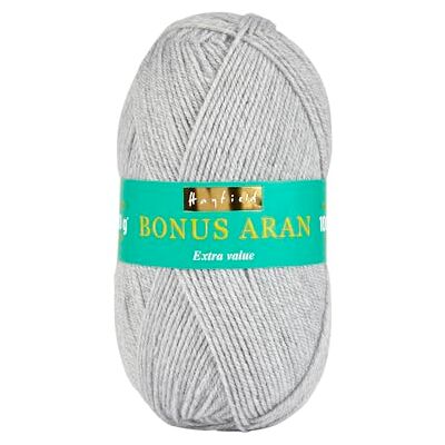 Sirdar Hayfield Bonus Aran Pelote de fil Gris clair (814) 100 g Sirdar Hayfield Bonus Aran Pelote de fil Gris clair (814) 100 g