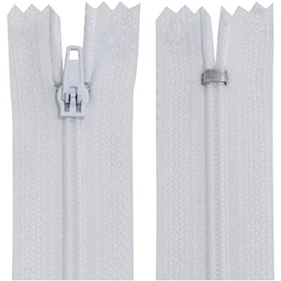 AERZETIX C63535 Lot de 10 Fermetures éclair à glissière spirale N°3 non séparable 120 cm en nylon curseur autobloquant en métal couleur blanc vêtement couture pantalon mercerie AERZETIX C63535 Lot de 10 Fermetures éclair à glissière spirale N°3 non séparable 120 cm en nylon curseur autobloquant en métal couleur blanc vêtement couture pantalon mercerie