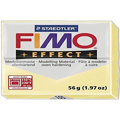 Staedtler Pâte à modeler Fimo Effet vanille, 57 g Staedtler Pâte à modeler Fimo Effet vanille, 57 g