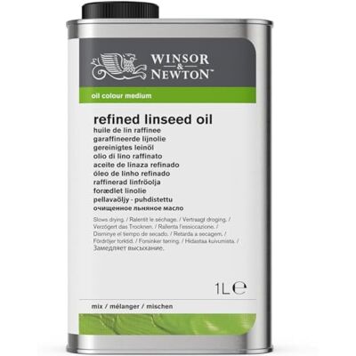 Winsor & Newton Additif Huile De Lin Raffinée 1L Winsor & Newton Additif Huile De Lin Raffinée 1L