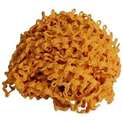 YGMNQAL 5-10yard Elastic Lace Ribbon Black White Color Button Loops DIY Multicolor Handmade Trimming for Clothes Sewing Rubber Band(Dark Yellow,14mm 10yards) YGMNQAL 5-10yard Elastic Lace Ribbon Black White Color Button Loops DIY Multicolor Handmade Trimming for Clothes Sewing Rubber Band(Dark Yellow,14mm 10yards)