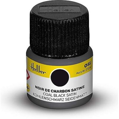 heller 9085 Maquette Noir de Charbon Satine heller 9085 Maquette Noir de Charbon Satine