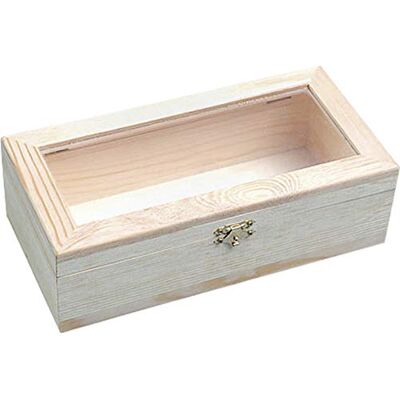 Knorr Prandell 218735721 218735721 Boîte 24 x 12 x 7,5 cm avec couvercle à charnière et fermeture avec fenêtre en plastique 19,5 x 7,5 cm Knorr Prandell 218735721 218735721 Boîte 24 x 12 x 7,5 cm avec couvercle à charnière et fermeture avec fenêtre en plastique 19,5 x 7,5 cm