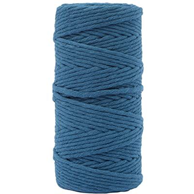 Vaessen Creative - 11305-11 - Fil de macramé bleu foncé Vaessen Creative - 11305-11 - Fil de macramé bleu foncé