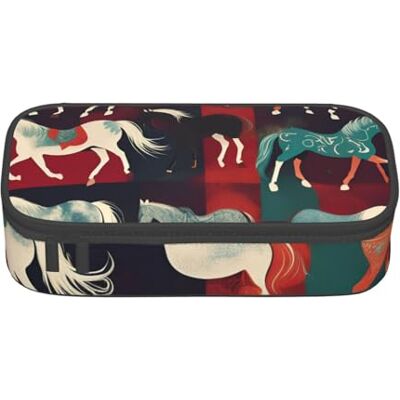 BGSHJVF Trousse à crayons haute capacité en tissu Oxford, pour crayons, stylos, plusieurs compartiments, design élégant BGSHJVF Trousse à crayons haute capacité en tissu Oxford, pour crayons, stylos, plusieurs compartiments, design élégant