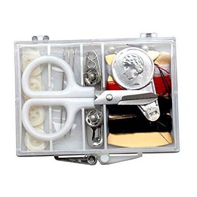 GLOREX - 5 2001 36 - Multicolore - 20 pièces - Étui de voyage - Kit de couture GLOREX - 5 2001 36 - Multicolore - 20 pièces - Étui de voyage - Kit de couture