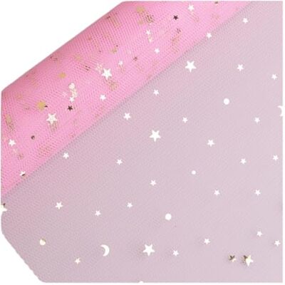 ZGXNYI Fil de maille papier d'emballage de fleurs paillettes étoile lune dentelle maille organza filet tissu bricolage scrapbooking cadeau Saint-Valentin papier artisanat bouquet de fleurs emballage papier ZGXNYI Fil de maille papier d'emballage de fleurs paillettes étoile lune dentelle maille organza filet tissu bricolage scrapbooking cadeau Saint-Valentin papier artisanat bouquet de fleurs emballage papier