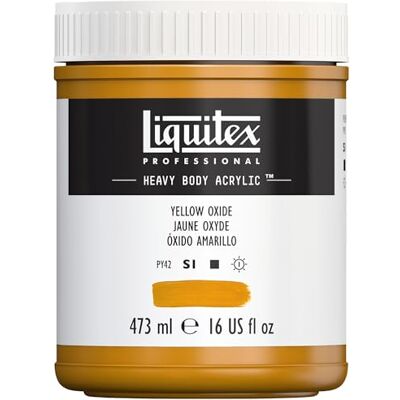 Liquitex 4412416 Peinture acrylique Heavy Body - Qualité artiste, résistance à la lumière, 473ml Liquitex 4412416 Peinture acrylique Heavy Body - Qualité artiste, résistance à la lumière, 473ml