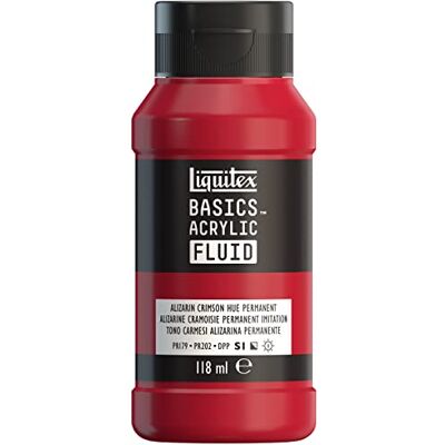 Liquitex - Basics Fluid - Alizarin Crimson - Acrylic Liquitex - Basics Fluid - Alizarin Crimson - Acrylic