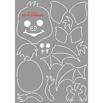 Dutch Doobadoo DDBD Card Art Built up Vleermuis A5 Dutch Doobadoo DDBD Card Art Built up Vleermuis A5