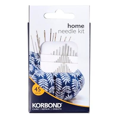 KORBOND Lot de 45 Aiguilles ménagères KORBOND Lot de 45 Aiguilles ménagères