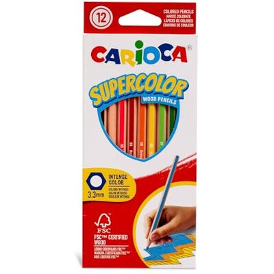 CARIOCA Supercolor Paselli 12pcs 43391 CARIOCA Supercolor Paselli 12pcs 43391