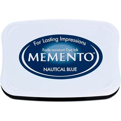Tsukineko Memento Tampon encreur Motif nautique Tsukineko Memento Tampon encreur Motif nautique