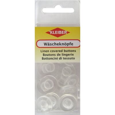 Kleiber 18-Pièces Grands Boutons Chemise/Blouse, Transparents Kleiber 18-Pièces Grands Boutons Chemise/Blouse, Transparents