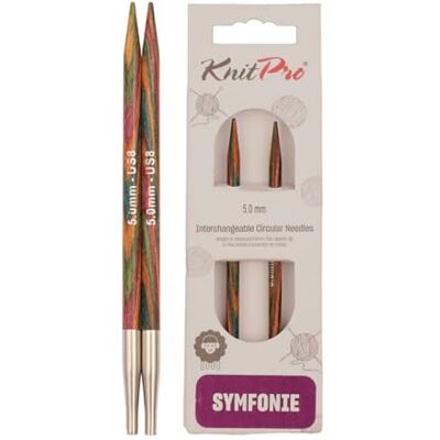 Aiguilles circulaires interchangeables KnitPro Symfonie - 5 mm - Bois Aiguilles circulaires interchangeables KnitPro Symfonie - 5 mm - Bois