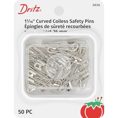 Dritz Modèle 1 Aiguille de Sécurité - Obdélky de quilting, sans spirale, 3,8 cm Dritz Modèle 1 Aiguille de Sécurité - Obdélky de quilting, sans spirale, 3,8 cm