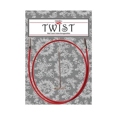 ChiaoGoo Twist RED cable 55cm small 1pc ChiaoGoo Twist RED cable 55cm small 1pc
