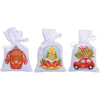 Vervaco Point De Croix Compté Kit Sachet Aromates Complet Set NOËL TYPIQUE LOT DE 3 De Broderie Loisir Créatif Maison Decoration Cadeau DIYca. 8 x 12 cm Counted Cross Stitch Embroidery Vervaco Point De Croix Compté Kit Sachet Aromates Complet Set NOËL TYPIQUE LOT DE 3 De Broderie Loisir Créatif Maison Decoration Cadeau DIYca. 8 x 12 cm Counted Cross Stitch Embroidery