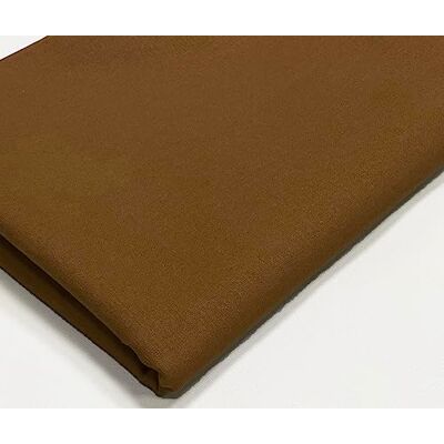 A-Express Tissu en coton uni extra large par mètre 150 cm d'épaisseur 150 g/m² pour vêtements, matelassage, doublure de rideau, drap, costume, robe, literie Marron clair 2 m A-Express Tissu en coton uni extra large par mètre 150 cm d'épaisseur 150 g/m² pour vêtements, matelassage, doublure de rideau, drap, costume, robe, literie Marron clair 2 m