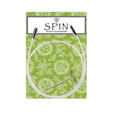 ChiaoGoo Spin Câbles interchangeables en nylon 94 cm Large Multicolore 2,54 x 12,7 x 20,32 cm ChiaoGoo Spin Câbles interchangeables en nylon 94 cm Large Multicolore 2,54 x 12,7 x 20,32 cm