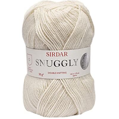 Sirdar Snuggly DK Double Tricotage, Rice Pud (446), 50 g Sirdar Snuggly DK Double Tricotage, Rice Pud (446), 50 g