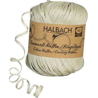 Halbach Ruban de soie à boucler Largeur : 4 mm Longueur : 100 m Ruban cadeau durable pour boucles et emballage de cadeaux En 100% coton Couleur : vert pâle Halbach Ruban de soie à boucler Largeur : 4 mm Longueur : 100 m Ruban cadeau durable pour boucles et emballage de cadeaux En 100% coton Couleur : vert pâle