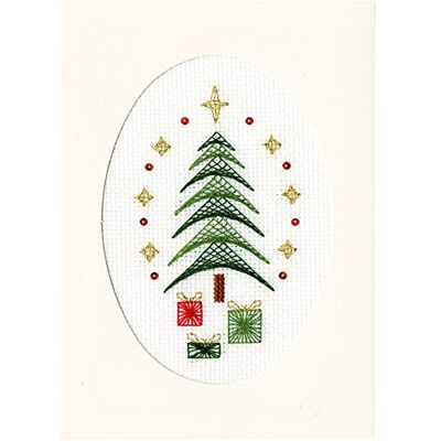 Bothy Threads Kit de broderie au point de croix Motif carte de Noël Bothy Threads Kit de broderie au point de croix Motif carte de Noël