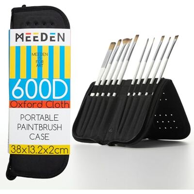 MEEDEN Étui vide pour pinceaux de peinture 38 x 26,7 cm Avec fermeture éclair Sac d'organisation et de rangement pour pinceaux d'artiste (pinceaux non inclus) MEEDEN Étui vide pour pinceaux de peinture 38 x 26,7 cm Avec fermeture éclair Sac d'organisation et de rangement pour pinceaux d'artiste (pinceaux non inclus)