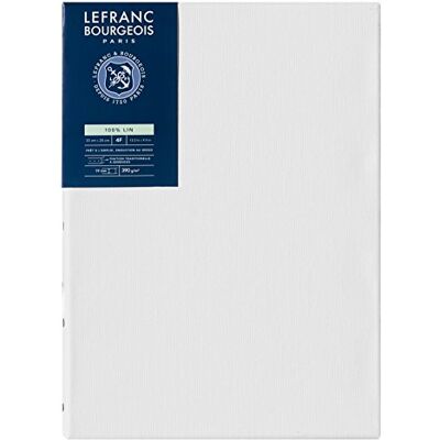 Toile en lin Lefranc Bourgeois - 33x24 cm - 1,9cm épaisseur Toile en lin Lefranc Bourgeois - 33x24 cm - 1,9cm épaisseur