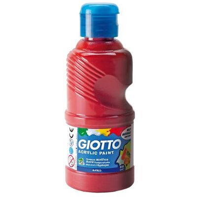 Giotto Unbekannt de acrylique Bouteille Rouge 250 ml 5340 08 version espagnole Giotto Unbekannt de acrylique Bouteille Rouge 250 ml 5340 08 version espagnole