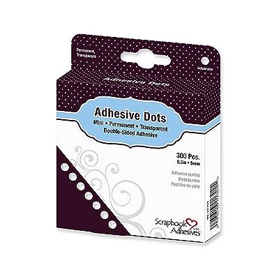 Scrapbook Adhesives by 3L 01304 pastilles adhésives double-face Lot de 300 Transparent Scrapbook Adhesives by 3L 01304 pastilles adhésives double-face Lot de 300 Transparent