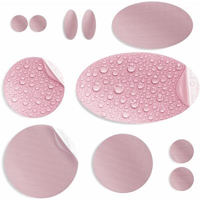 aZengear Patchs de réparation de doudoune Prédécoupés, autocollants, imperméables, résistants aux déchirures en nylon pour fixer des trous dans les vêtements (11 pièces, Rose Poussiéreux) aZengear Patchs de réparation de doudoune Prédécoupés, autocollants, imperméables, résistants aux déchirures en nylon pour fixer des trous dans les vêtements (11 pièces, Rose Poussiéreux)
