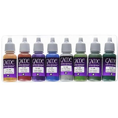 Vallejo (VAL72294) AV Game Color Set Extra Opaque (x8) Vallejo (VAL72294) AV Game Color Set Extra Opaque (x8)