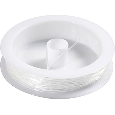 Creativ Company Fil élastique, 1 mm, Rond, 10 m Creativ Company Fil élastique, 1 mm, Rond, 10 m