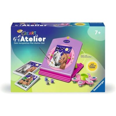 Ravensburger CreArt, Malen nach Zahlen Kinder Atelier Pferde: Malen nach Zahlen Pferde Atelier: Der praktische Maltisch für alle Mal- und Pferdefans. Ravensburger CreArt, Malen nach Zahlen Kinder Atelier Pferde: Malen nach Zahlen Pferde Atelier: Der praktische Maltisch für alle Mal- und Pferdefans.